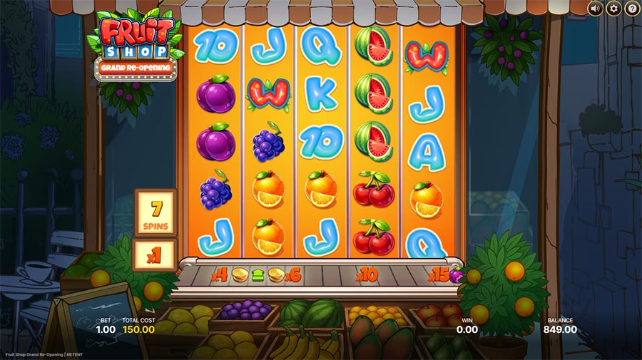 Fruit Shop Grand Re-Opening slot
