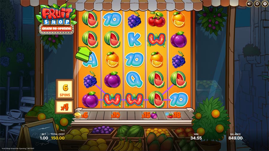 Fruit Shop Grand Re-Opening slot