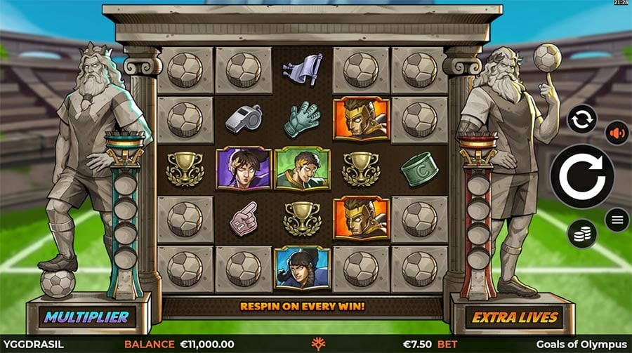 Goals of Olympus BoltLock slot