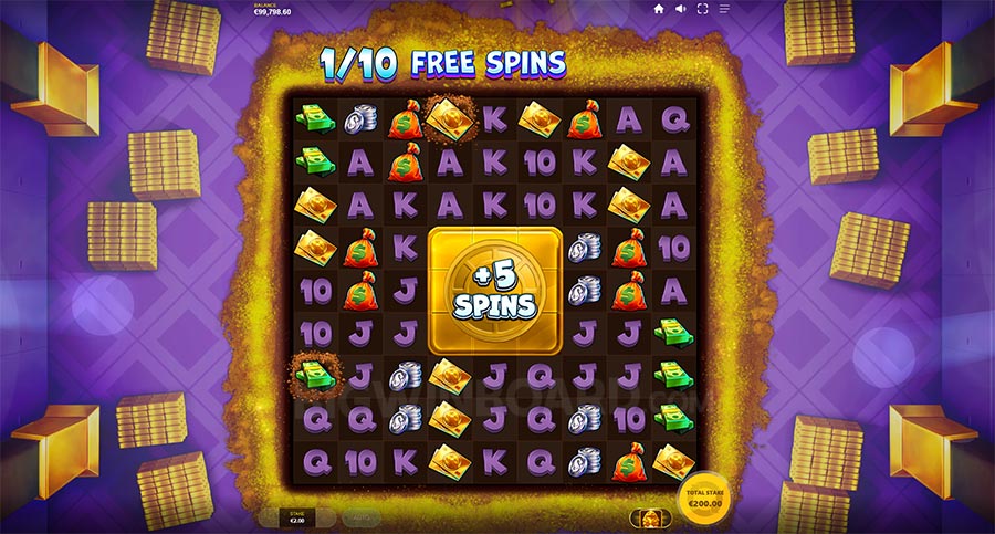 Gold Digger Clusterbuster slot