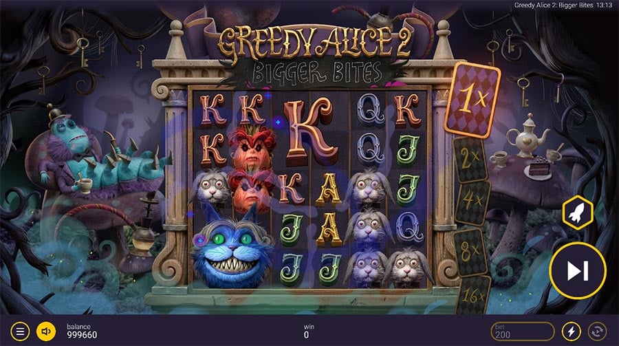 Greedy Alice 2 Bigger Bites slot