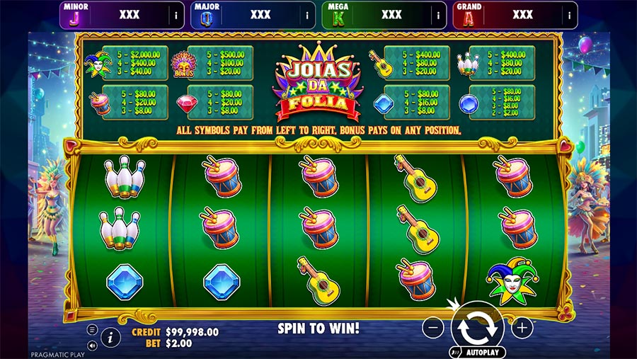 Joias da Folia slot