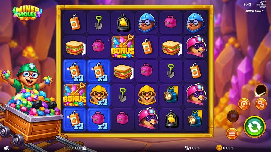 Miner Moles slot