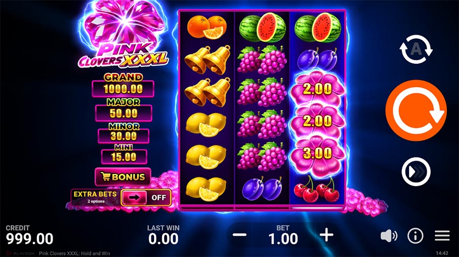 Pink Clovers XXXL slot