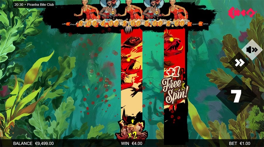 Piranha Bite Club slot