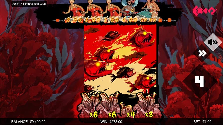 Piranha Bite Club slot