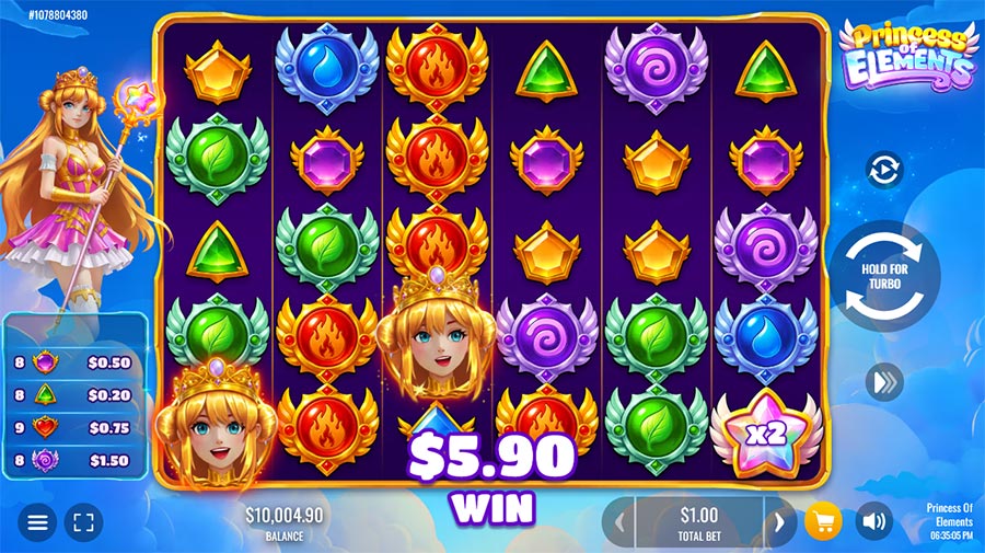 Princess of Elements slot