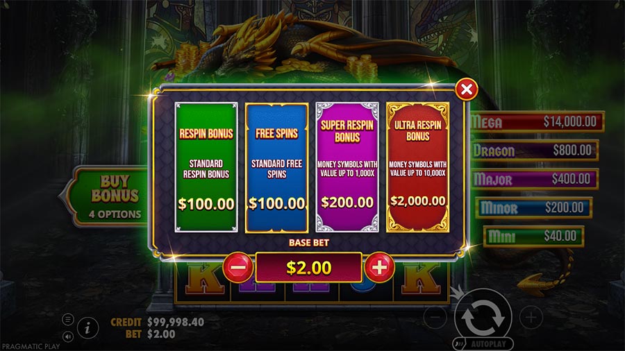 Sleeping Dragon Ultra Dark slot