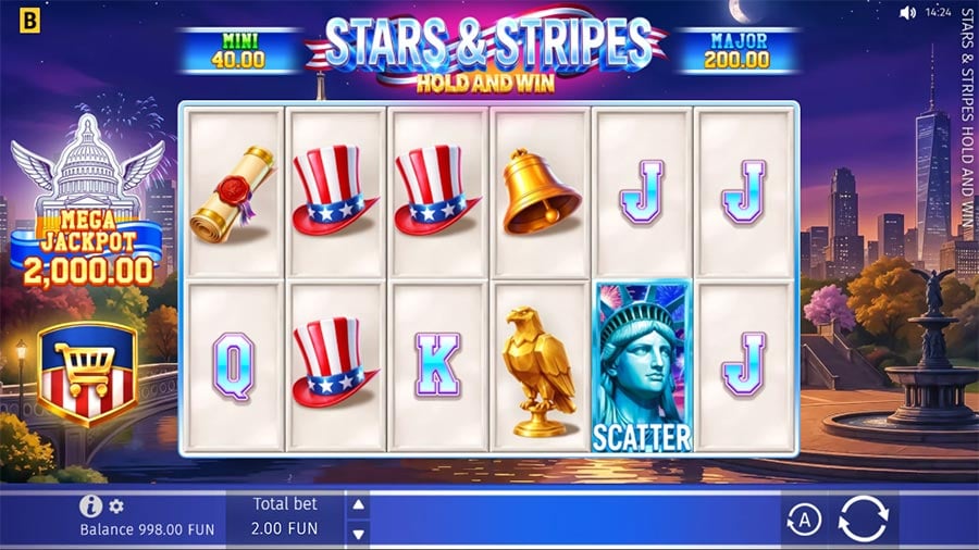 Stars & Stripes Hold and Win slot