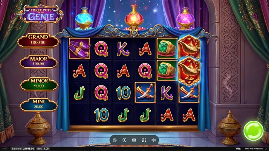 Three Pots of The Genie slot