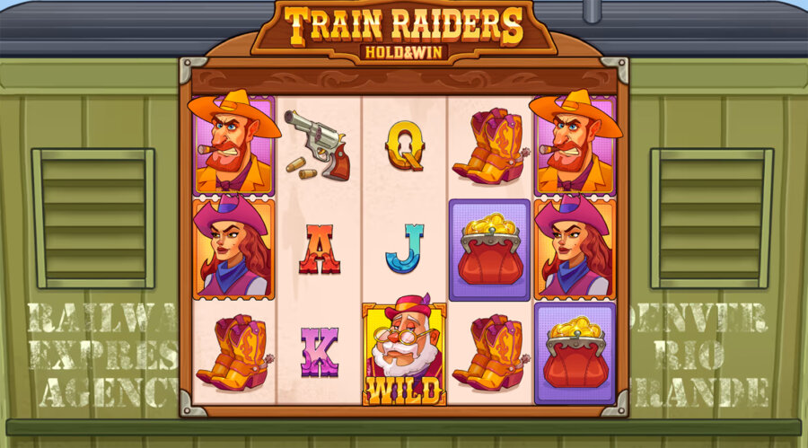 Train Raiders: Hold & Win slot