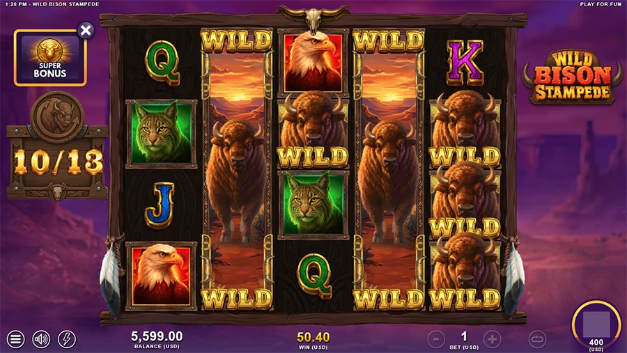 Wild Bison Stampede slot