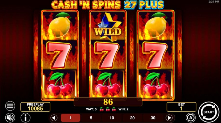 Cash'n Spins 27 Plus slot