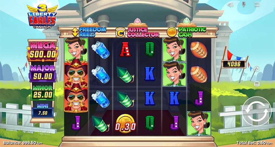 3 Liberty Eagle slot