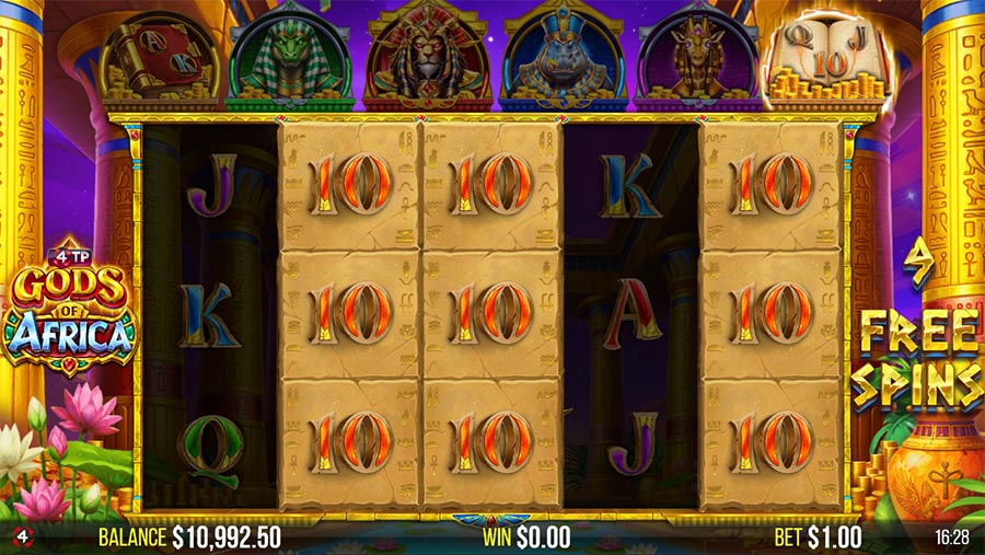 4TP Gods of Africa slot