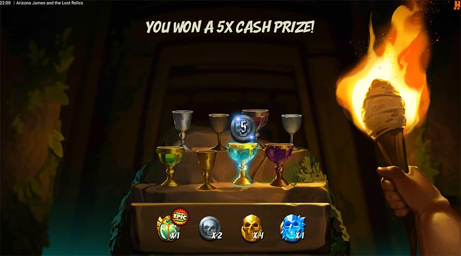 Arizona James and the Lost Relics slot