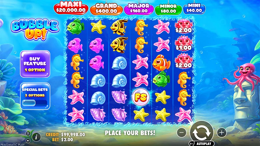 Bubble Up! slot