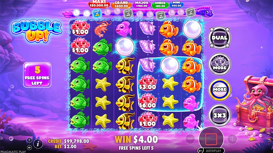 Bubble Up! slot