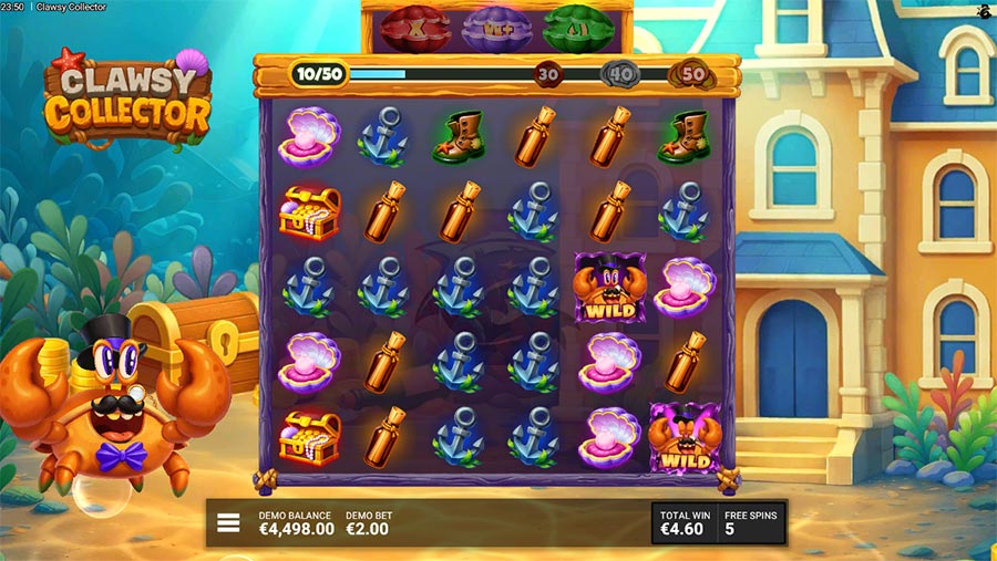 Clawsy Collector slot