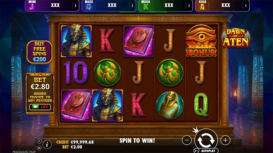 Dawn of Aten slot