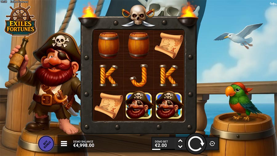 Exiles Fortunes slot