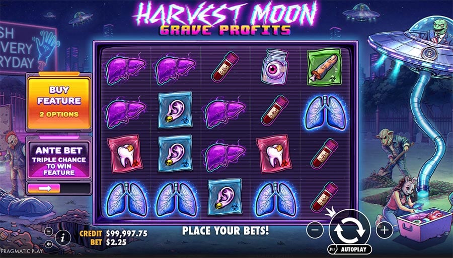 Harvest Moon Grave Profits slot