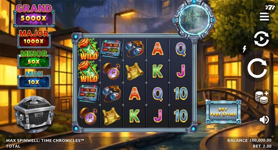 Max Spinwell Time Chronicles slot