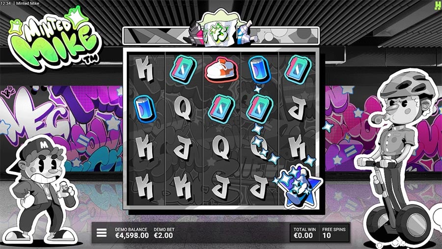 Minted Mike slot