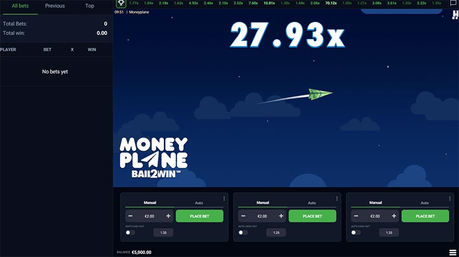 Moneyplane Bail2Win slot