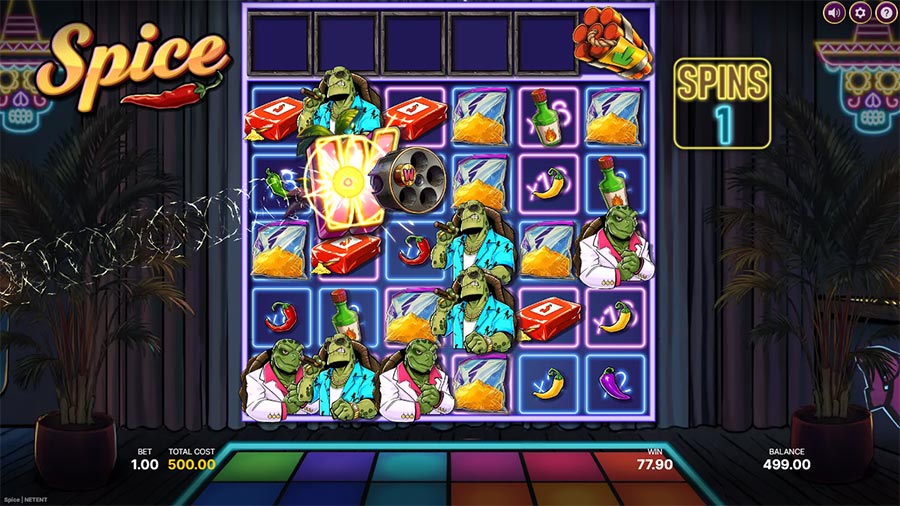 Spice slot