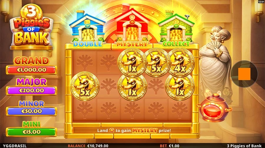 3 Piggies of Bank slot