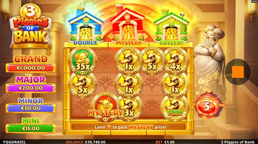 3 Piggies of Bank slot