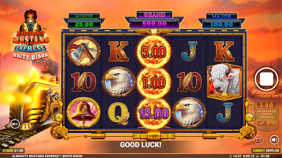 Almighty Mustang Express 2 slot