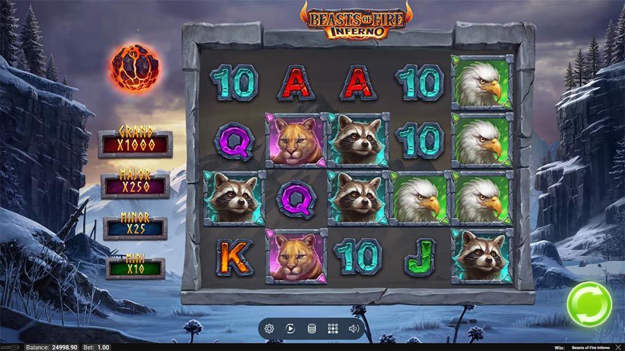 Beasts of Fire Inferno slot