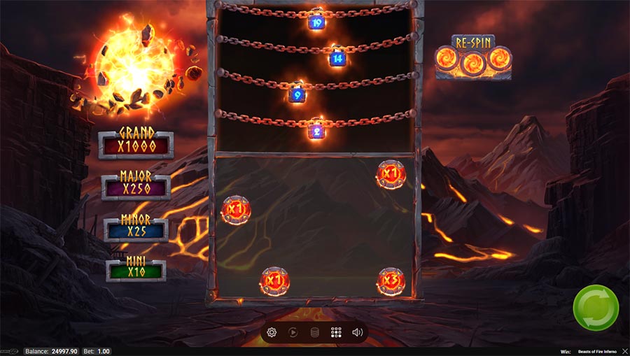 Beasts of Fire Inferno slot