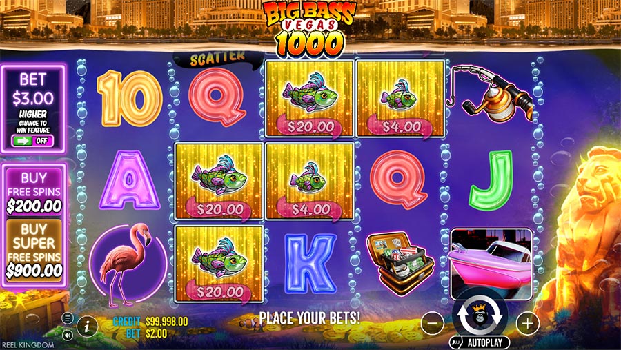 Big Bass Vegas 1000 slot