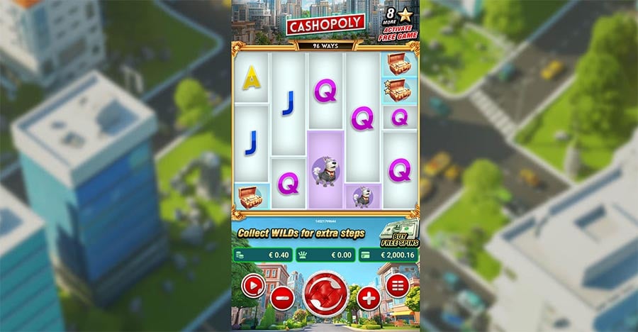 Cashopoly Slot - base game