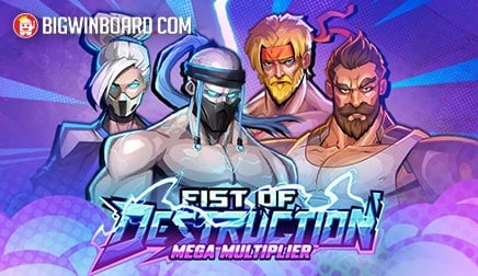 Fist of Destruction Megamultiplier slot