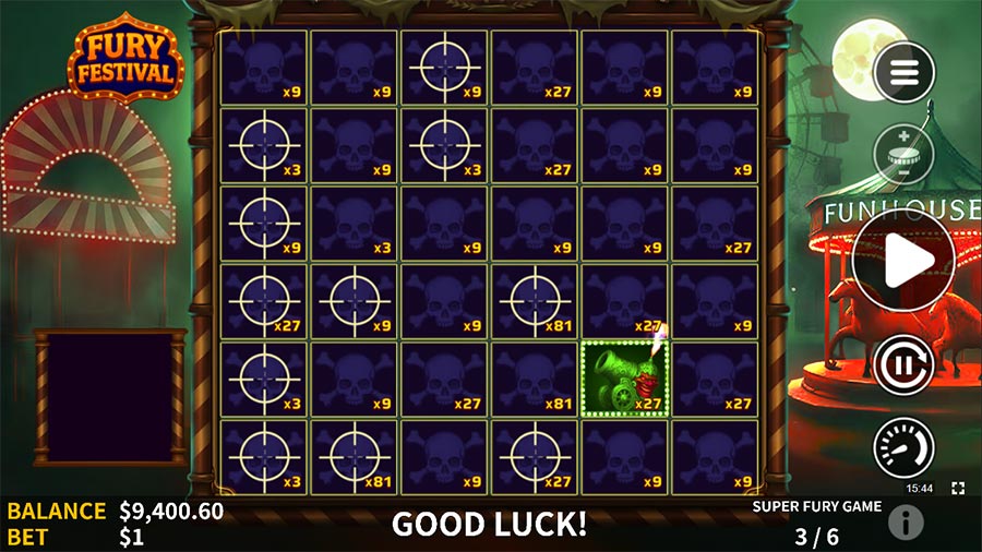 Fury Festival slot