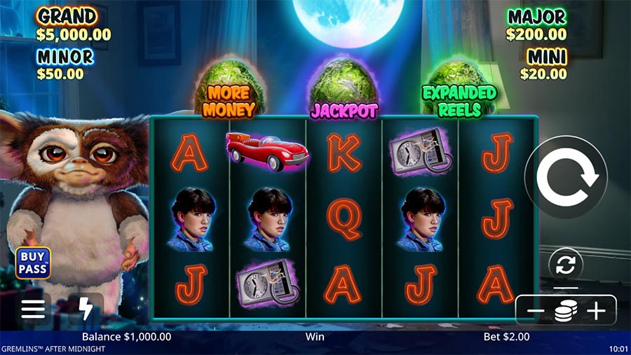 Gremlins After Midnight slot