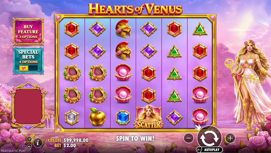 Hearts of Venus slot