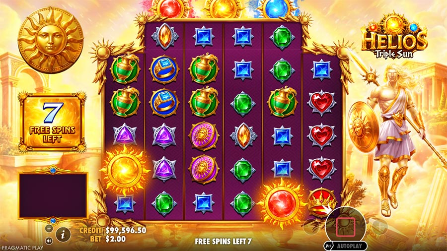 Helios Triple Sun slot