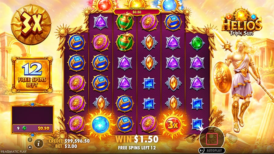 Helios Triple Sun slot