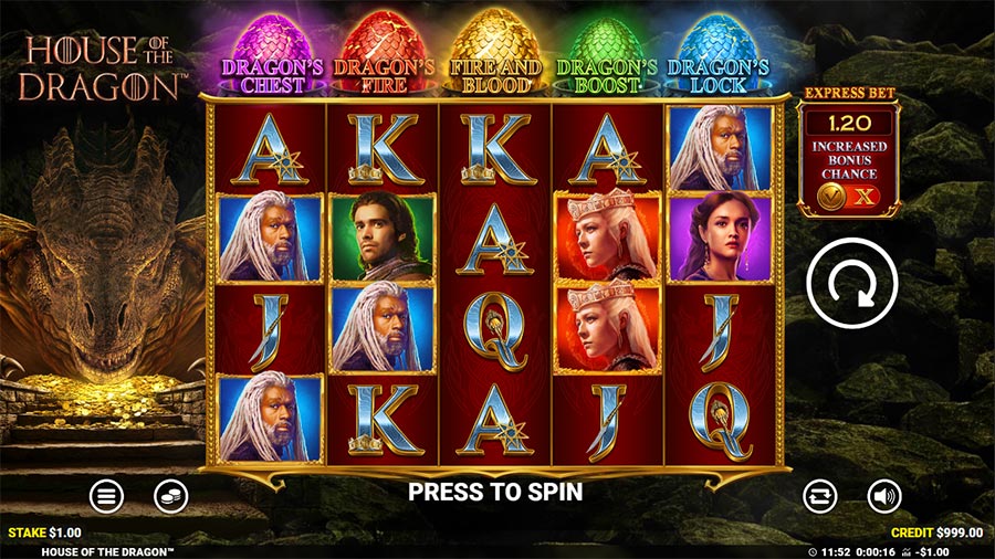 House of the Dragon slot