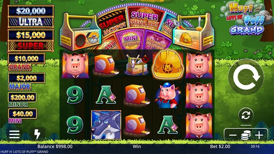 Huff N’ Lots of Puff Grand slot