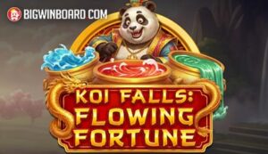 Koi Falls Flowing Fortune