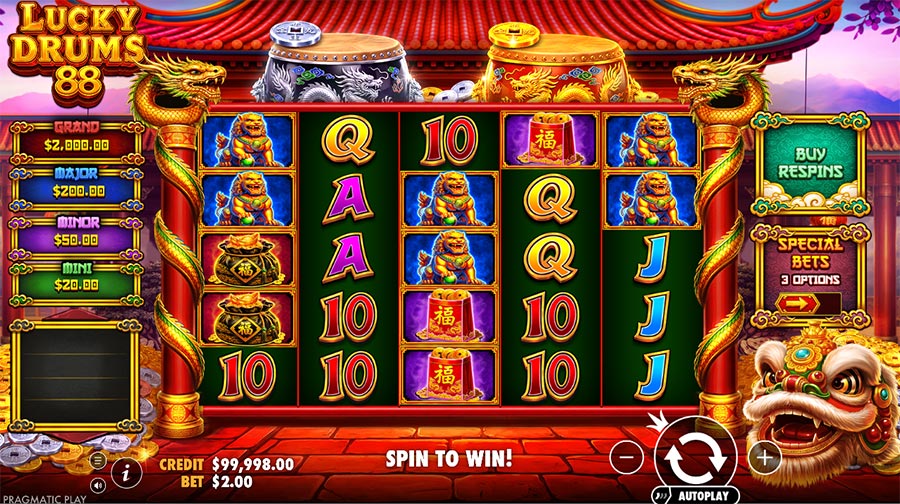 Lucky Drums 88 slot