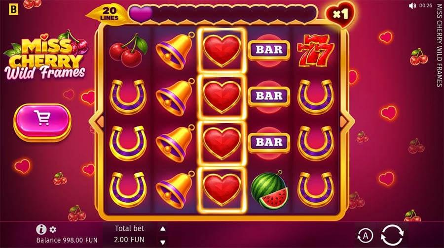 Miss Cherry Wild Frames slot
