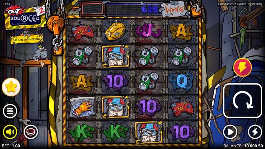 Outsourced 2 slot