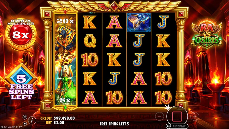 Ra vs Osiris slot